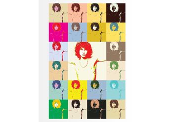 Jim Morrison Pop Art - бесплатный vector #158575