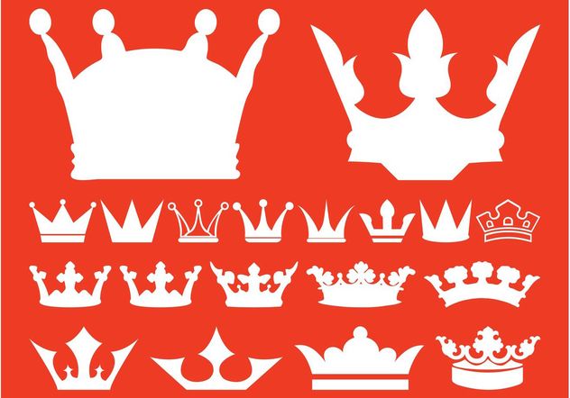 Royal Crowns Collection - Free vector #160335