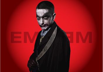 Eminem Joker - vector gratuit #160385 