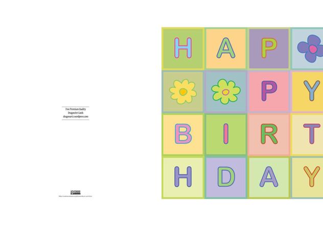 Happy Birthday - бесплатный vector #160655