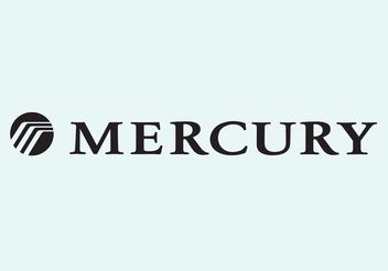 Mercury Logo - vector #161625 gratis