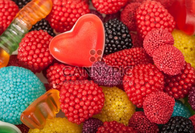 Colored candies background - image #183025 gratis