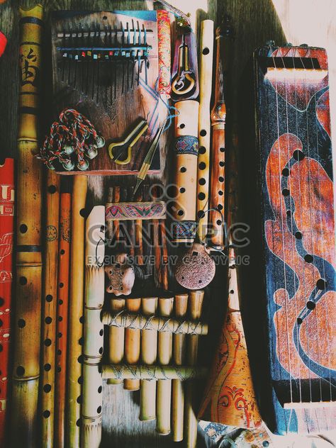Various ethnic musical instruments - бесплатный image #183695