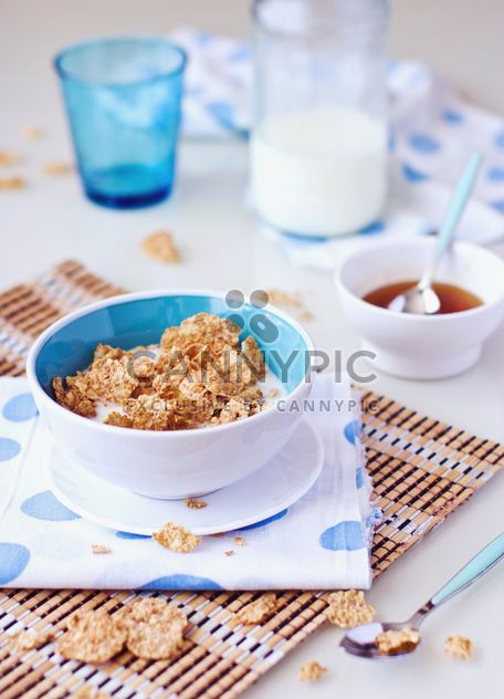 cereals and milk - Free image #185875