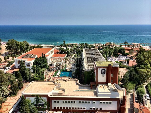 Area of hotel on seashore, Antalya - image #186665 gratis