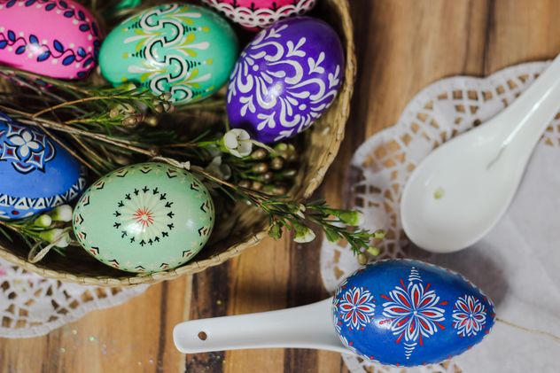 Decorative Easter eggs - image gratuit #187485 