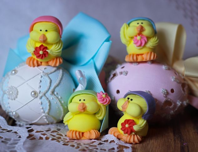 Easter eggs and decorations - Kostenloses image #187525