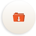 Folder Download - Kostenloses icon #188375