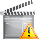 Movie Warning - Free icon #190455