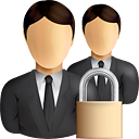Business Users Lock - Kostenloses icon #190845