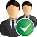 Business Users Accept - icon #191065 gratis