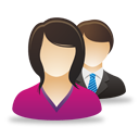Business Female Male Users - Free icon #193065