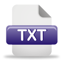 Txt File - Kostenloses icon #193845