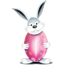 Bunny Egg Pink - Free icon #193875
