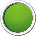 Green Button - Kostenloses icon #195385