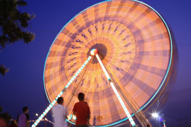 Ferris wheel at night - Free image #199015