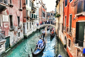 Venice, Italy, gondolas - Free image #200775