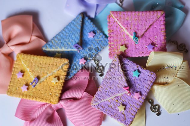 Cookies With A colorful Bows - Kostenloses image #201015