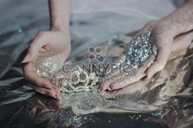 glitter princess tiara - бесплатный image #201045