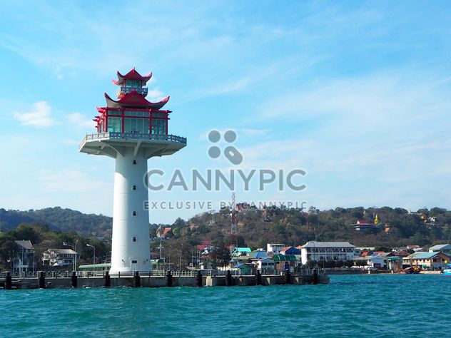 Lighthouse at Sichang Island. - image #201495 gratis