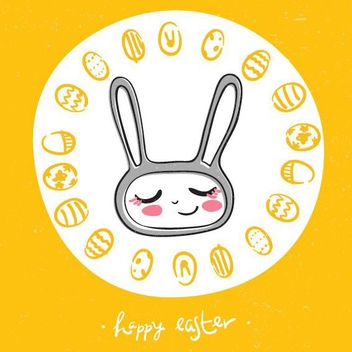 Easter Doodle - Free vector #205735