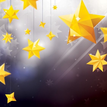 Star Ornaments - vector #205975 gratis