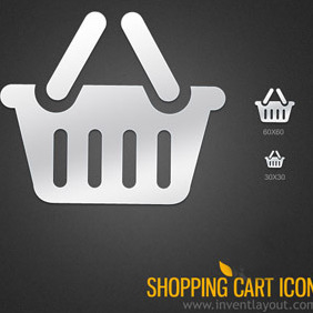 Shopping Cart Icon - Free vector #207875