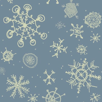 Snowflake Pattern - vector gratuit #208615 