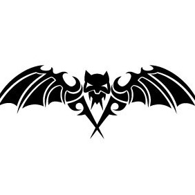 Scary Bat Vector - бесплатный vector #208735