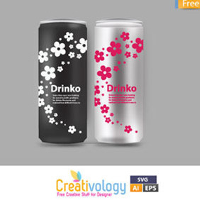 Free Vector Beer Can - Free vector #209505
