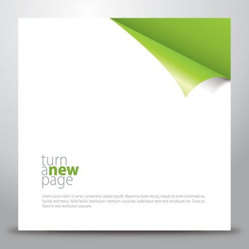 Turn a New Page - vector #210975 gratis