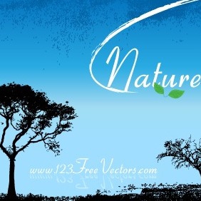 Nature Vector Wallpaper - vector gratuit #211775 
