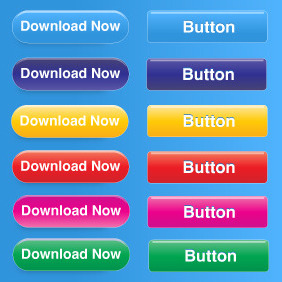 Free Button Set - vector gratuit #212895 