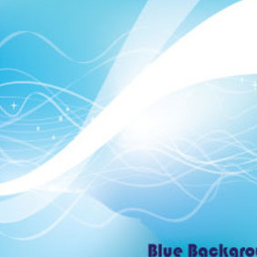Blue Multi Lined Abstract Background - Free vector #213115