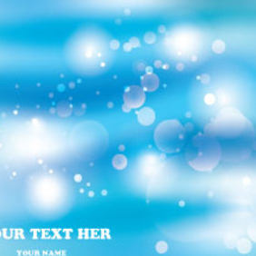 Shinning Blue Vector Free Graphic - Kostenloses vector #214085