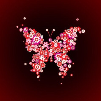 Butterfly Vector - Free vector #216915