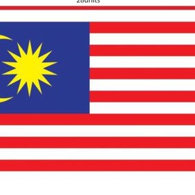 Malaysia Flag - vector gratuit #220415 