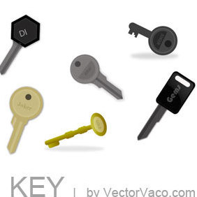 Key Vector - vector gratuit #220445 