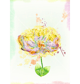 Free watercolor floral background vector - бесплатный vector #223355