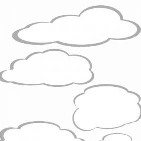 6 Clouds - Free vector #223505