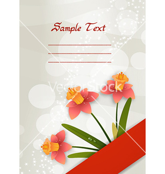 Free spring floral background vector - vector #224405 gratis