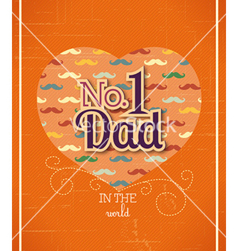 Free fathers day vector - vector gratuit #224975 