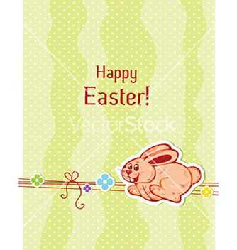 Free rabbit with flowers vector - Free vector #225025