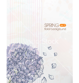Free floral background vector - бесплатный vector #225495