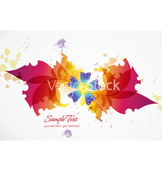 Free spring floral background vector - vector #225615 gratis