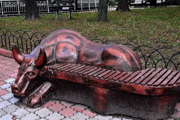 Sculptural bench - Kostenloses image #229395