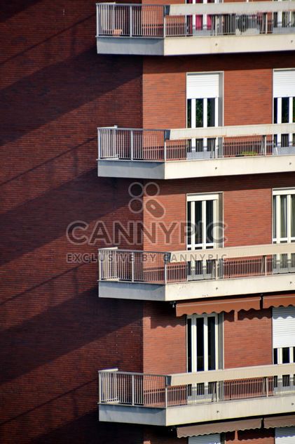 Brown facade of a building - image #271645 gratis