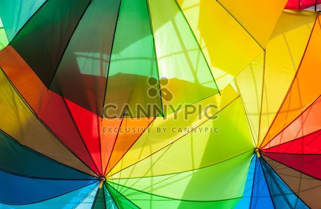 Rainbow umbrellas - image #273135 gratis