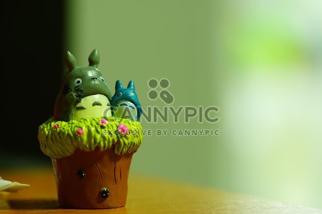 Totoro platic model, king of forrest - бесплатный image #274785