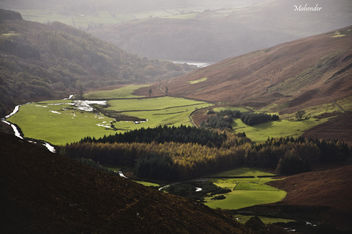 Beautiful view near Guinness lake in Wicklow mountain - бесплатный image #280665